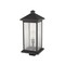 Z-Lite Portland 1 Light Outdoor Post Mount Fixture, Oil Rubbed Bronze And Clear Seedy 531PHBXLS-ORB - alternate 3